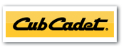 Cub Cadet: - Roboter Rasenmäher - Benzin Rasenmäher  - Rasentraktoren - NULL-Wendekreismäher - Allradfahrzeuge - Bodenfräser  - Sauger / Häckler - Vertikutierer - Schneefräsen 